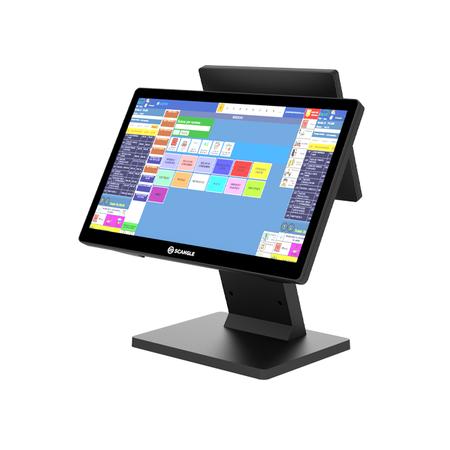 Scangle D6 15.6 inch Touch POS Terminal support windows or Android OS